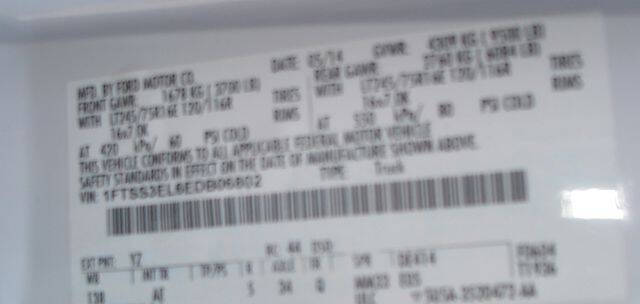 2014 Ford E-Series E-350 SD