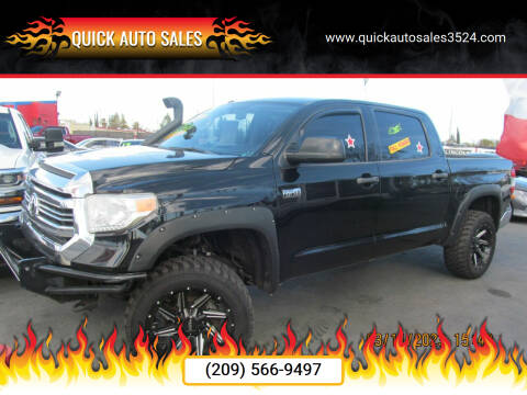 2016 Toyota Tundra for sale at Quick Auto Sales in Ceres CA