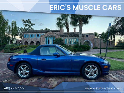 1999 Mazda MX-5 Miata for sale at Eric's Muscle Cars in Clarksburg MD