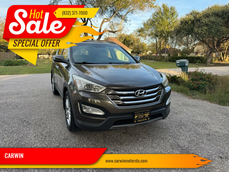 2013 Hyundai Santa Fe Sport for sale at CARWIN in Katy TX