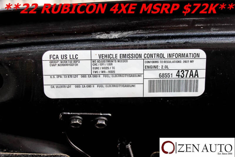 2022 Jeep Wrangler Unlimited Rubicon 4xe