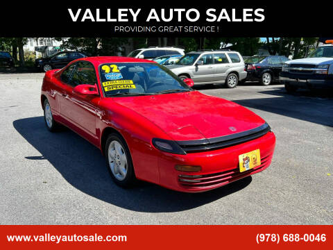 1992 Toyota Celica for sale at VALLEY AUTO SALES in Methuen MA