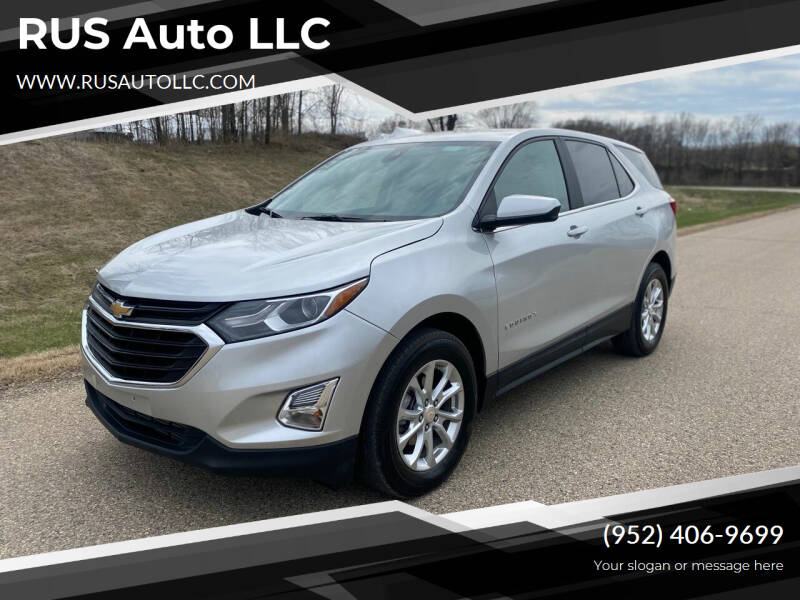2021 Chevrolet Equinox for sale at RUS Auto in Shakopee MN