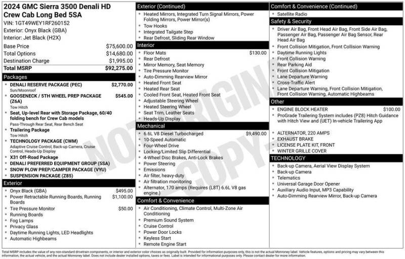 2024 GMC Sierra 3500HD