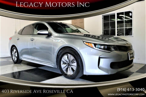 2018 Kia Optima Hybrid for sale at Legacy Motors Inc in Roseville CA