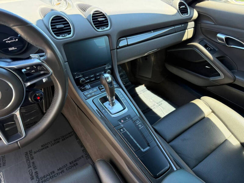 2017 Porsche 718 Cayman S