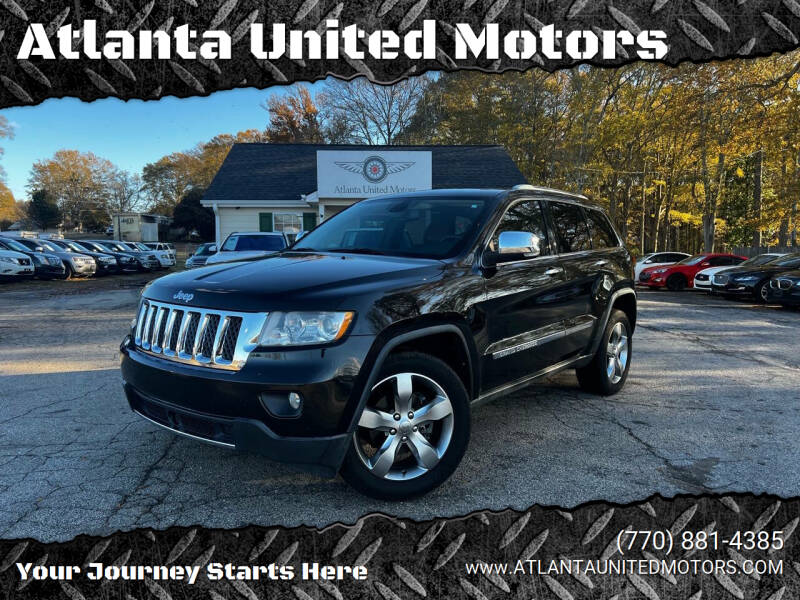 2012 Jeep Grand Cherokee for sale at Atlanta United Motors in Jefferson GA