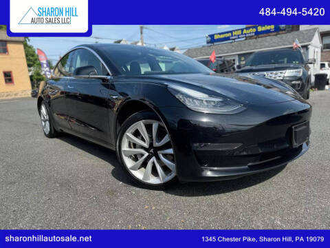 2018 Tesla Model 3 for sale at Sharon Hill Auto Sales LLC in Sharon Hill PA