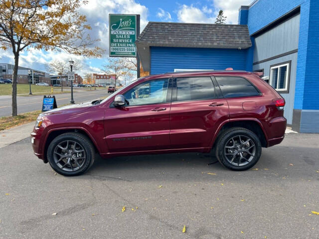 2021 Jeep Grand Cherokee for sale at Jon's Auto in Marquette, MI