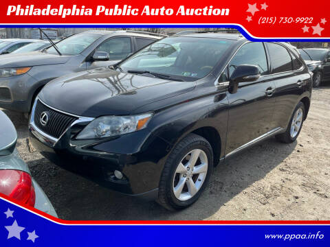 2012 Lexus RX 350 for sale at Philadelphia Public Auto Auction in Philadelphia PA