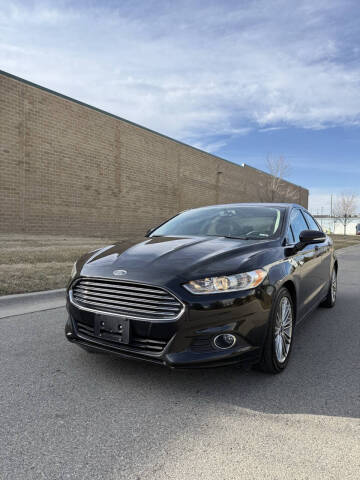 2015 Ford Fusion for sale at Logos Motors Inc in Lawrence IN