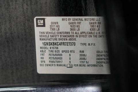 2015 Chevrolet Tahoe LT