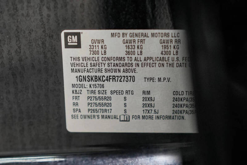 2015 Chevrolet Tahoe LT