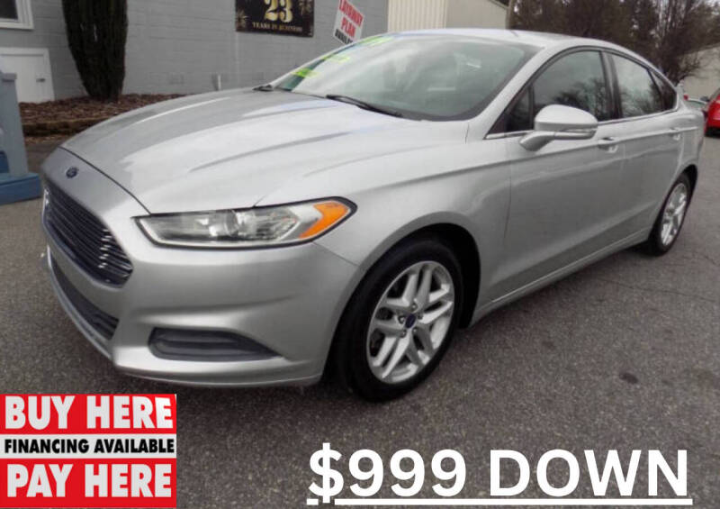 2013 Ford Fusion for sale at Pro-Motion Motor Co in Lincolnton NC