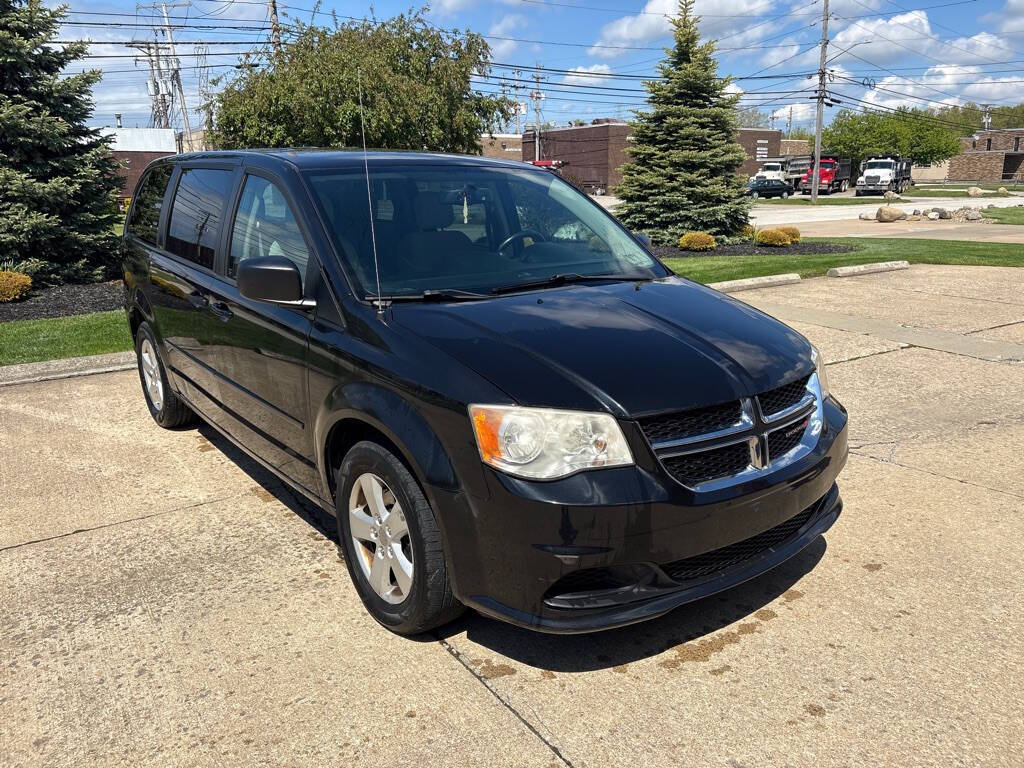 Black 2013 Dodge Grand Caravan SE SE 4dr Mini-Van 1