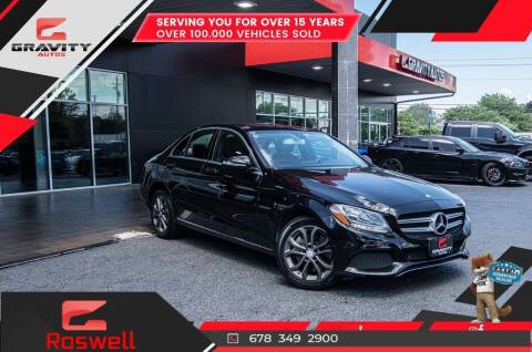 2015 Mercedes-Benz C-Class for sale at Gravity Autos Roswell in Roswell GA