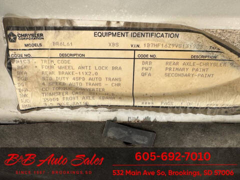 1997 Dodge Ram 1500