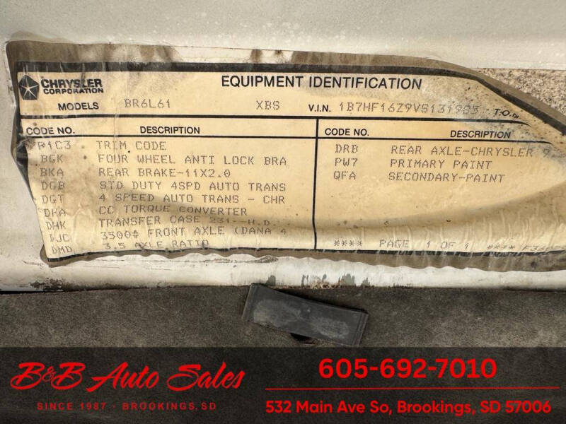 1997 Dodge Ram 1500