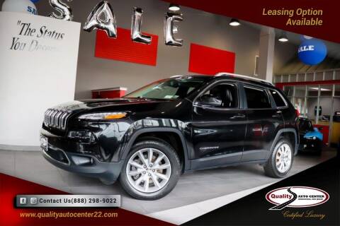 2016 Jeep Cherokee for sale at Quality Auto Center in Springfield NJ