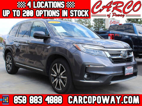 2020 Honda Pilot for sale at CARCO SALES & FINANCE - CARCO OF POWAY in Poway CA