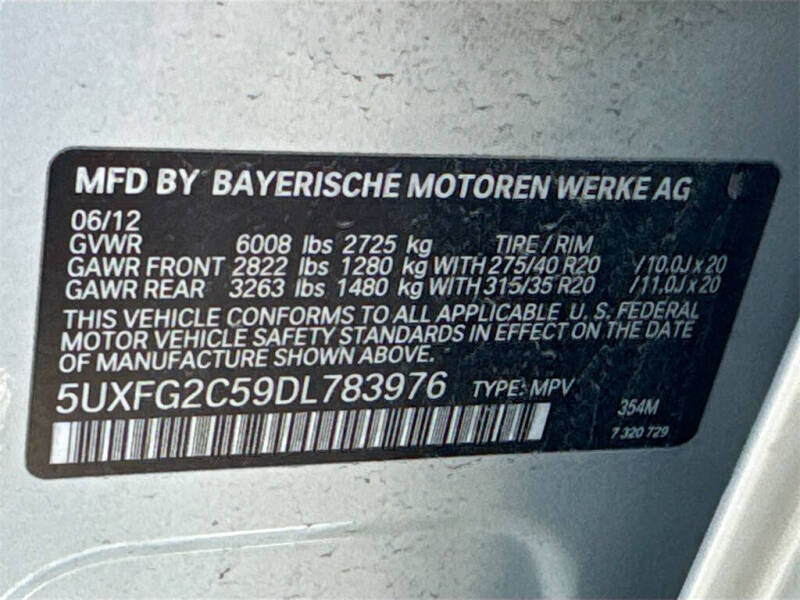 2013 BMW X6 xDrive35i