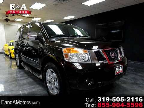 2014 Nissan Armada for sale at E&A Motors in Waterloo IA
