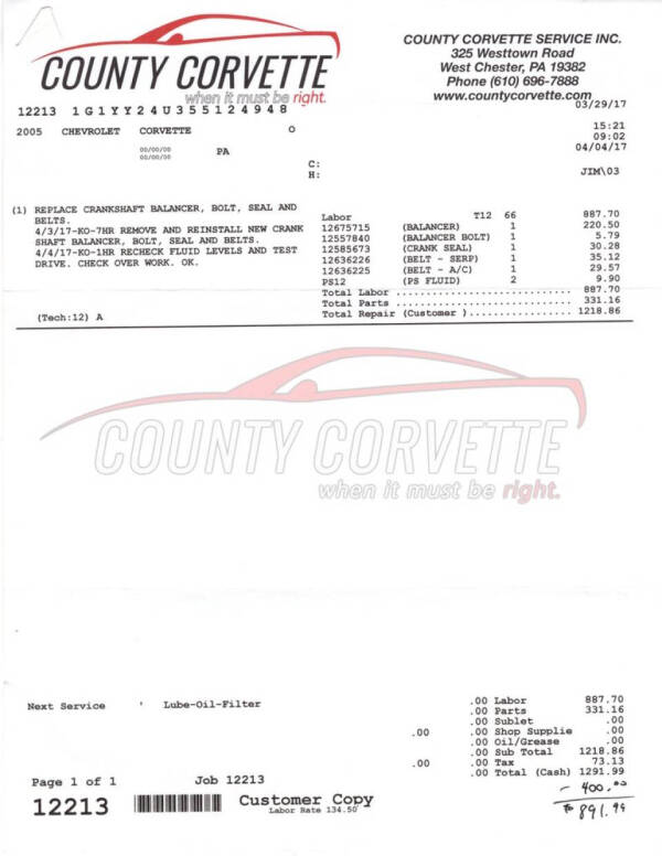 2005 Chevrolet Corvette