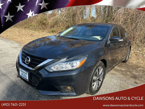 2017 Nissan Altima for sale at Dawsons Auto & Cycle in Glen Burnie MD