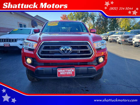 2021 Toyota Tacoma for sale at Shattuck Motors in Newport VT