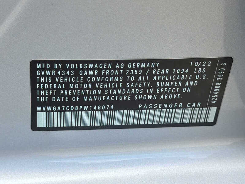 2023 Volkswagen Golf GTI S