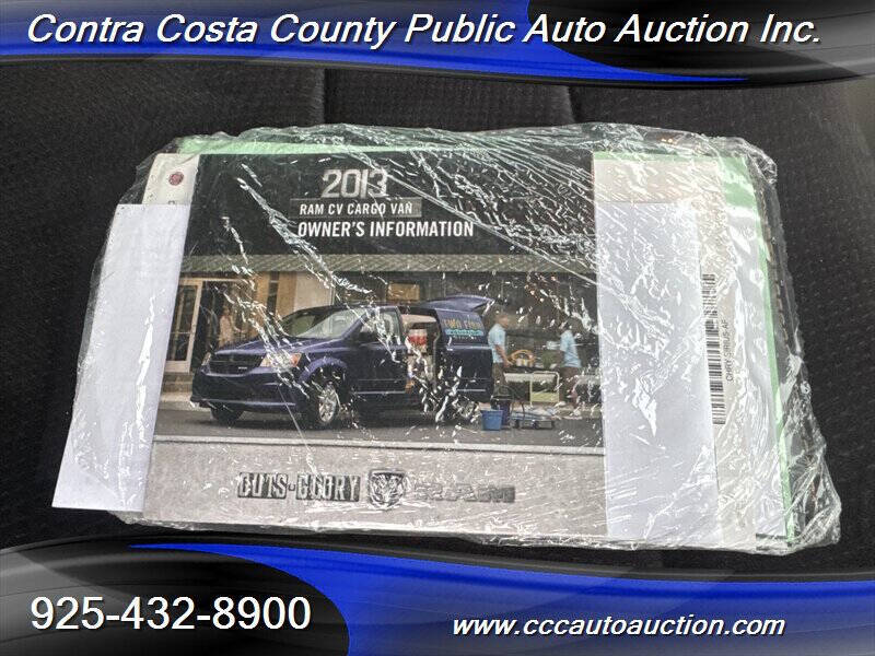 2013 RAM C/V Tradesman