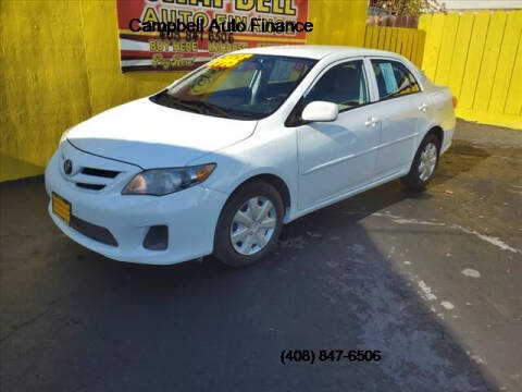 2012 Toyota Corolla for sale at Campbell Auto Finance in Gilroy CA
