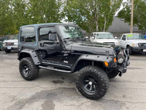 2001 Jeep Wrangler for sale at steve and sons auto sales in Happy Valley OR
