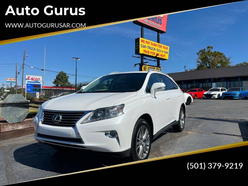 2013 Lexus RX 350 for sale at Auto Gurus in Little Rock AR