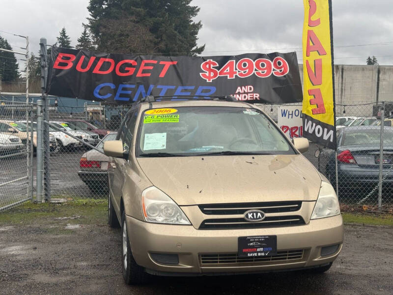 2006 Kia Sedona for sale at Vancouver Auto Center in Vancouver WA