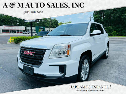 2017 GMC Terrain for sale at A & M Auto Sales, Inc in Alabaster AL