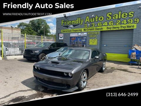 2014 Dodge Challenger for sale at Friendly Auto Sales in Detroit MI