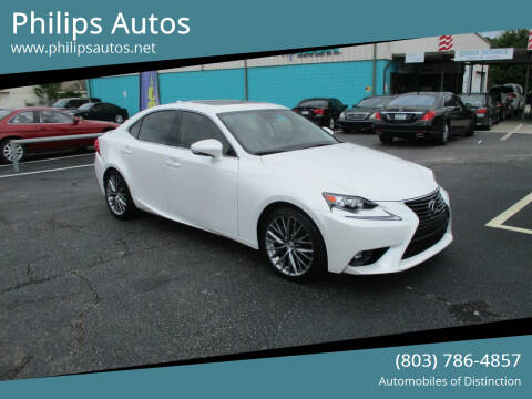 2016 Lexus IS 200t for sale at Philips Autos in Columbia SC