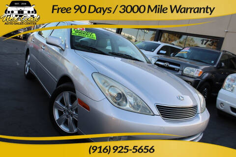 2005 Lexus ES 330 for sale at West Coast Auto Sales Center in Sacramento CA