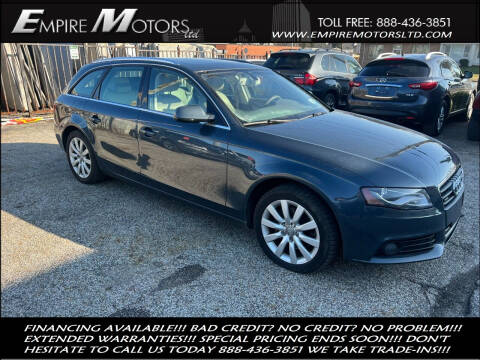 2011 Audi A4 for sale at Empire Motors LTD in Cleveland OH