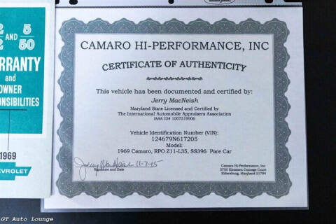 1969 Chevrolet Camaro