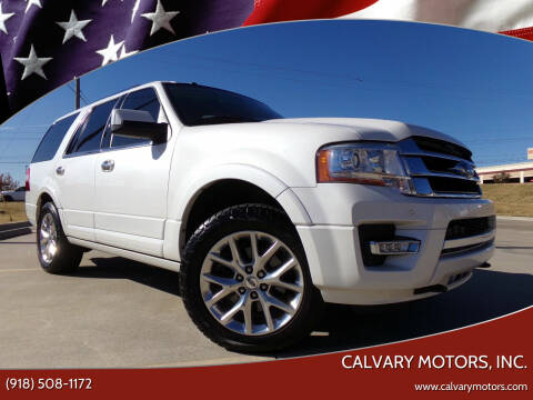 2017 Ford Expedition for sale at Calvary Motors, Inc. in Bixby OK