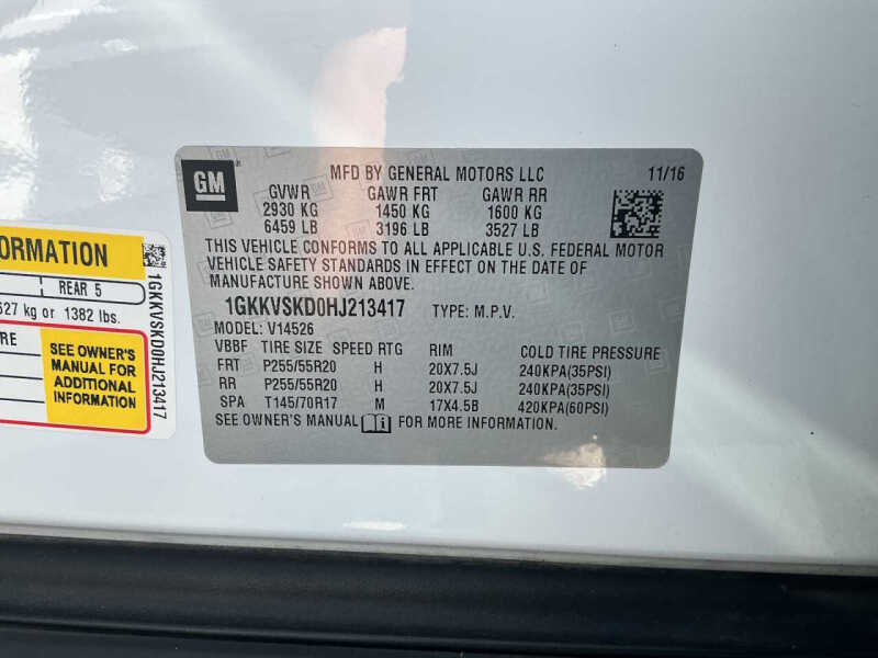 2017 GMC Acadia Limited