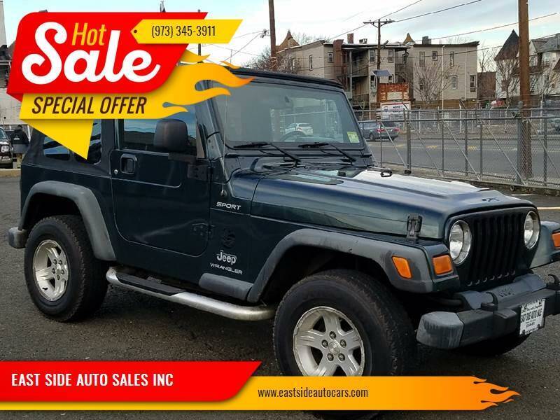 2006 Jeep Wrangler for sale at EAST SIDE AUTO SALES INC in Paterson NJ