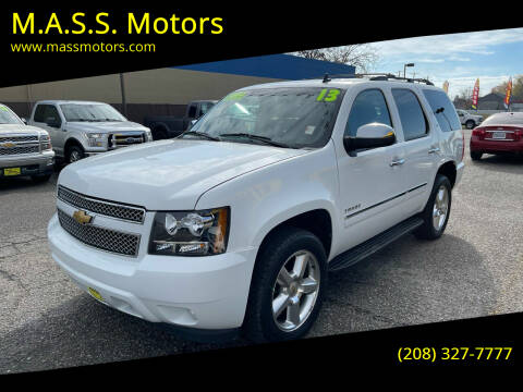 2013 Chevrolet Tahoe for sale at M.A.S.S. Motors - MASS MOTORS in Boise ID