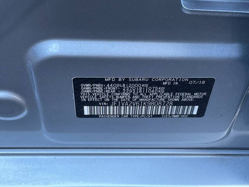 2019 Subaru WRX STI Limited