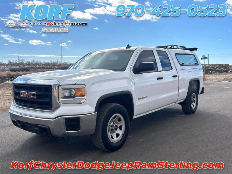 2015 GMC Sierra 1500 for sale at Tony Peckham @ Korf Motors in Sterling CO