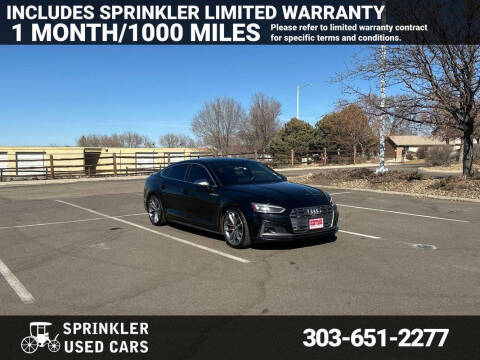 2018 Audi S5 Sportback for sale at Sprinkler Used Cars in Longmont CO