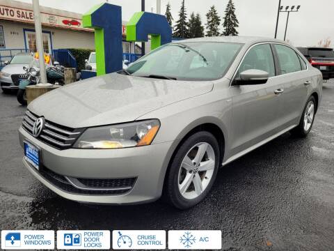 2014 Volkswagen Passat for sale at BAYSIDE AUTO SALES in Everett WA