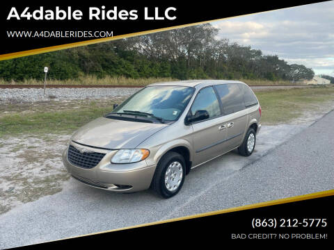 2004 Chrysler Town and Country for sale at A4dable Rides LLC in Haines City FL